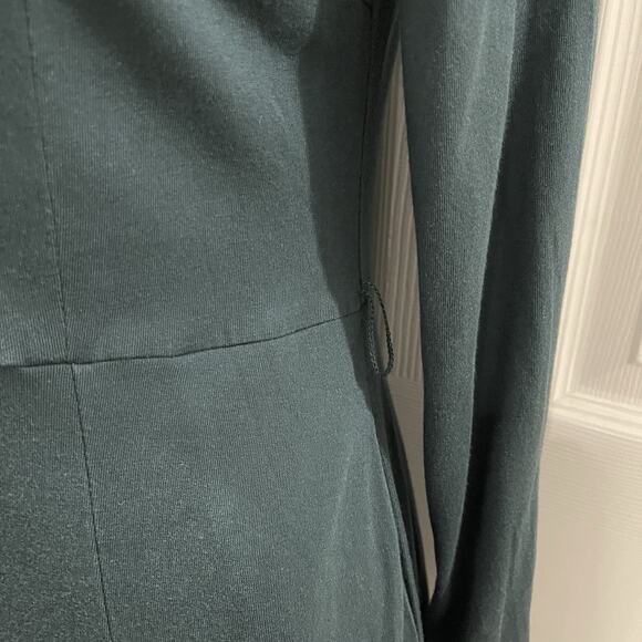 Boden Womens Susannah Button Front Shirt Dress 6P Green Preppy Office Capsule - Picture 6 of 7